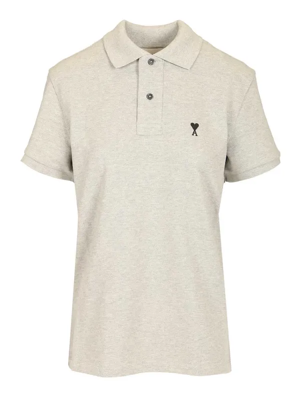 Ami De Coeur Polo Shirt Grey sold by Wanan Luxury