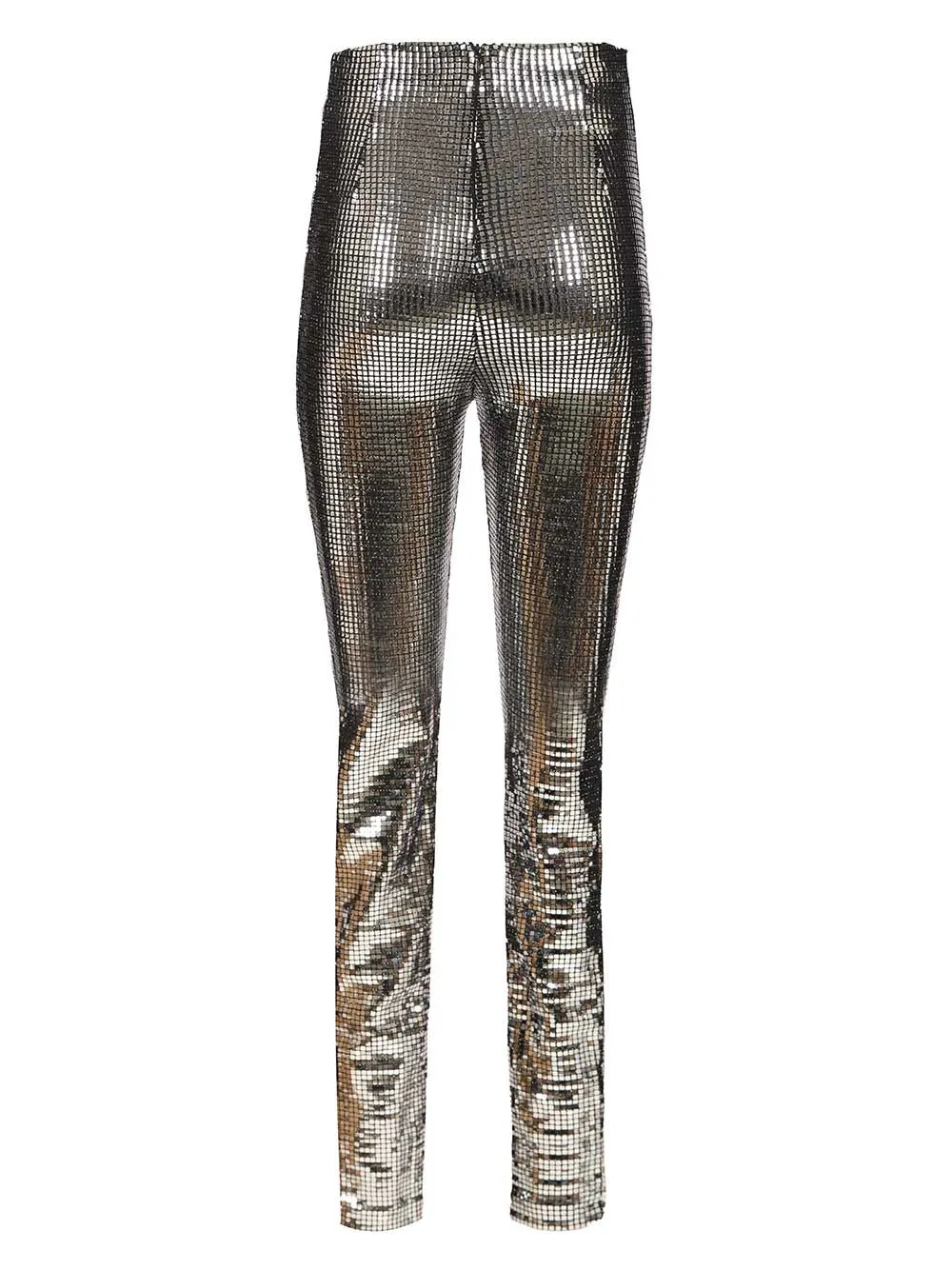 Metallic Sequin Trousers Silver sold by Wanan Luxury product image thumbnail 2