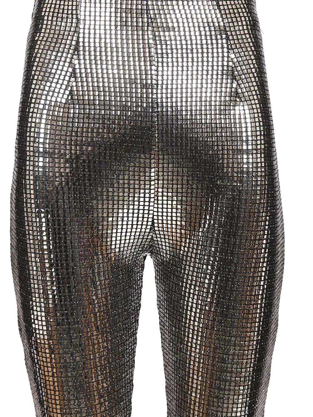 Metallic Sequin Trousers Silver sold by Wanan Luxury product image thumbnail 3