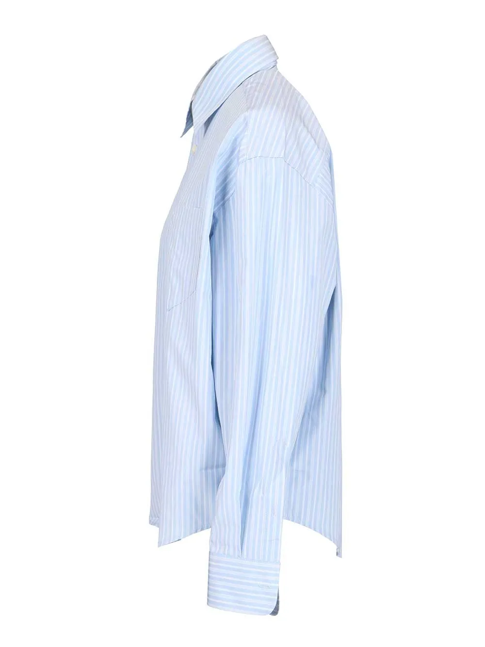 Boxy Shirt Shirts Light Blue sold by Wanan Luxury product image thumbnail 3