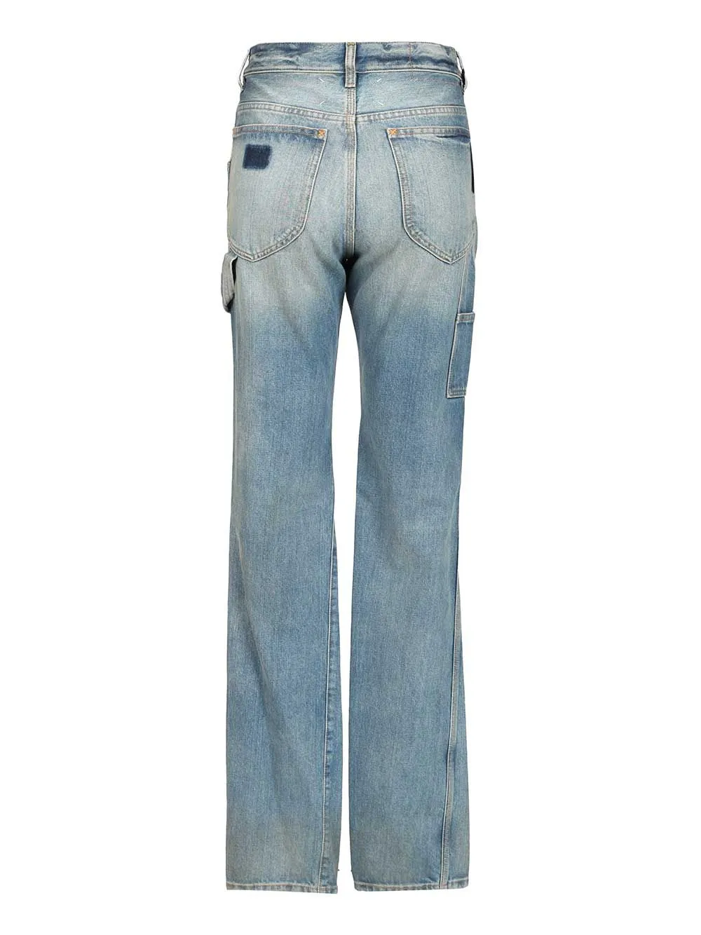 Straight Leg Jeans Blue sold by Wanan Luxury product image thumbnail 2