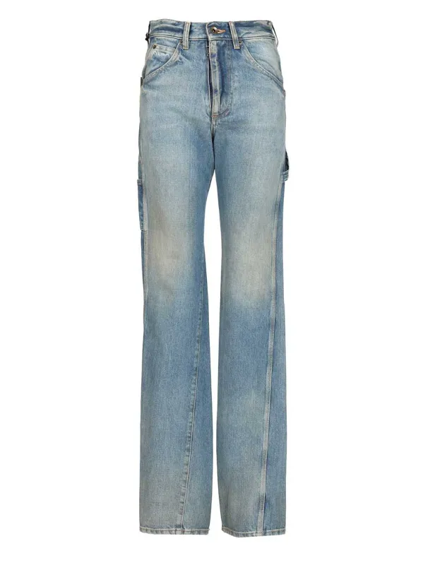 Straight Leg Jeans Blue made by Maison Margiela