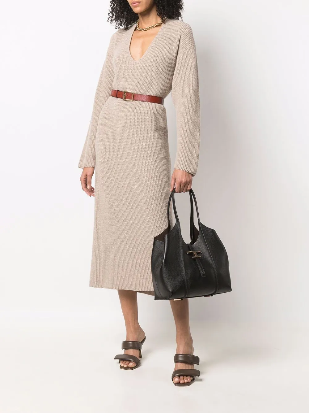 Small Leather Tote Bag sold by Wanan Luxury product image thumbnail 3