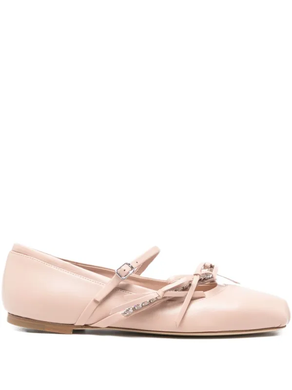 Loli Leather Ballet Flats made by Jimmy Choo