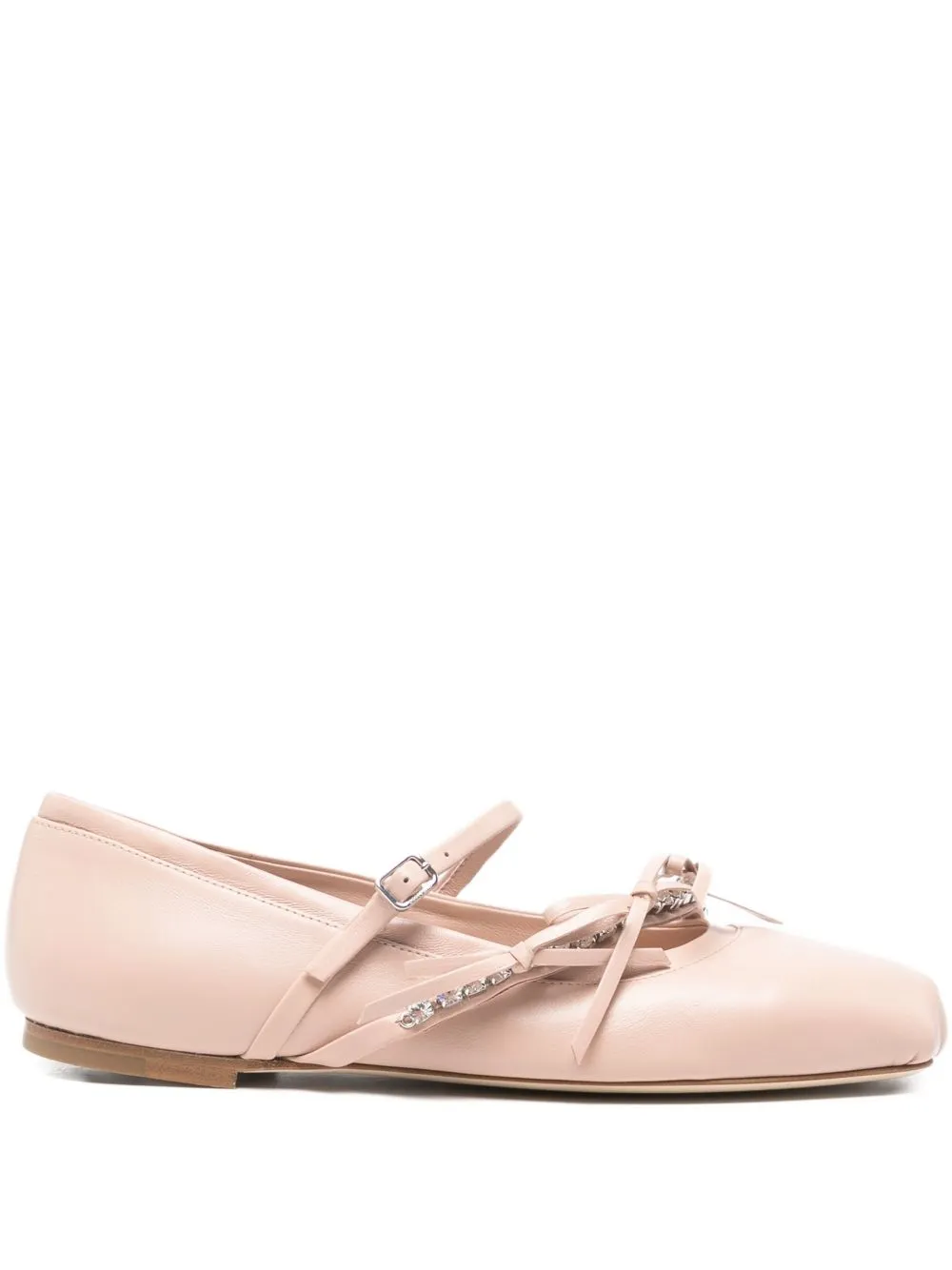 Loli Leather Ballet Flats sold by Wanan Luxury