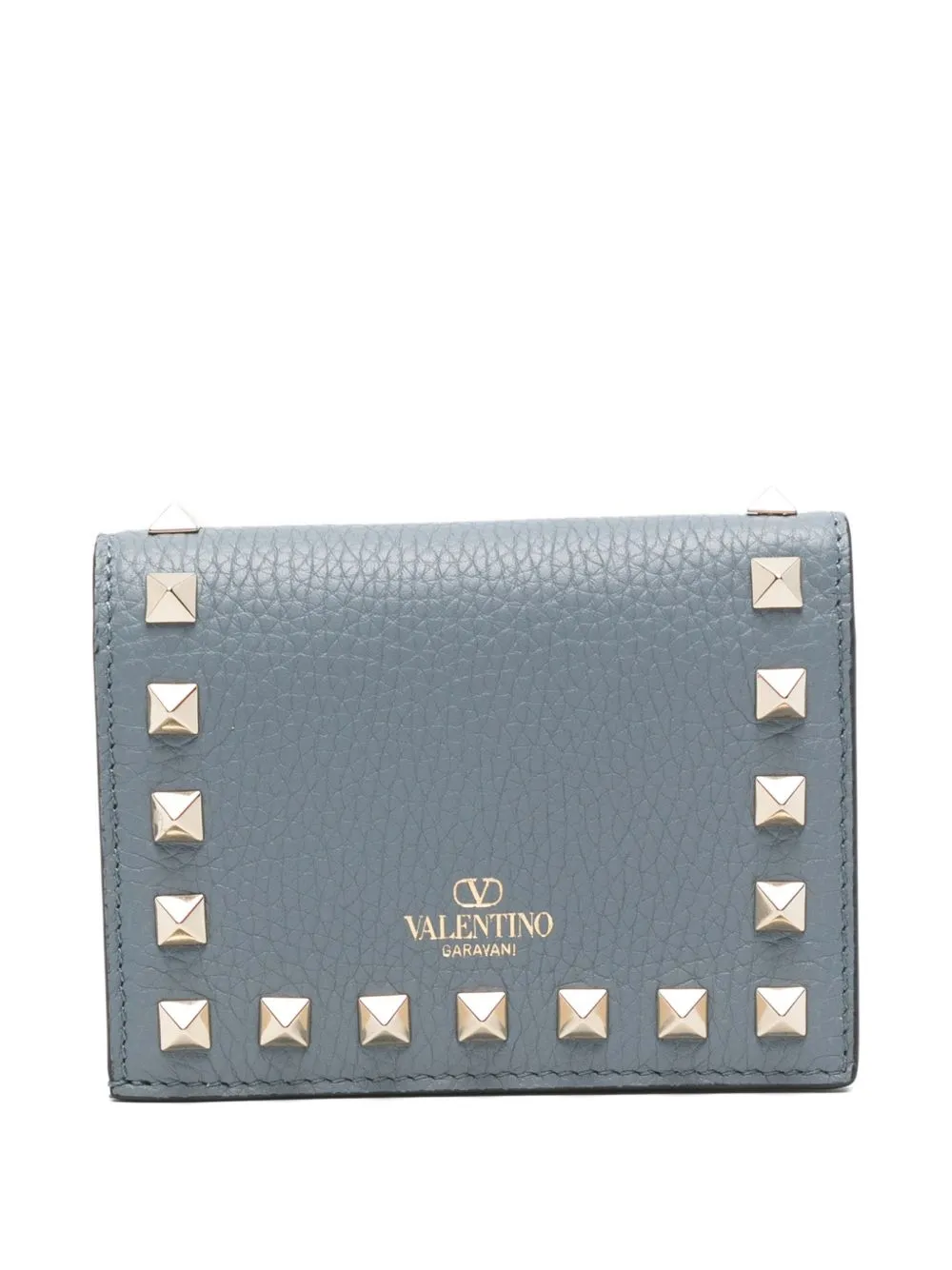 Rockstud Leather Flap Wallet sold by Wanan Luxury product image thumbnail 3