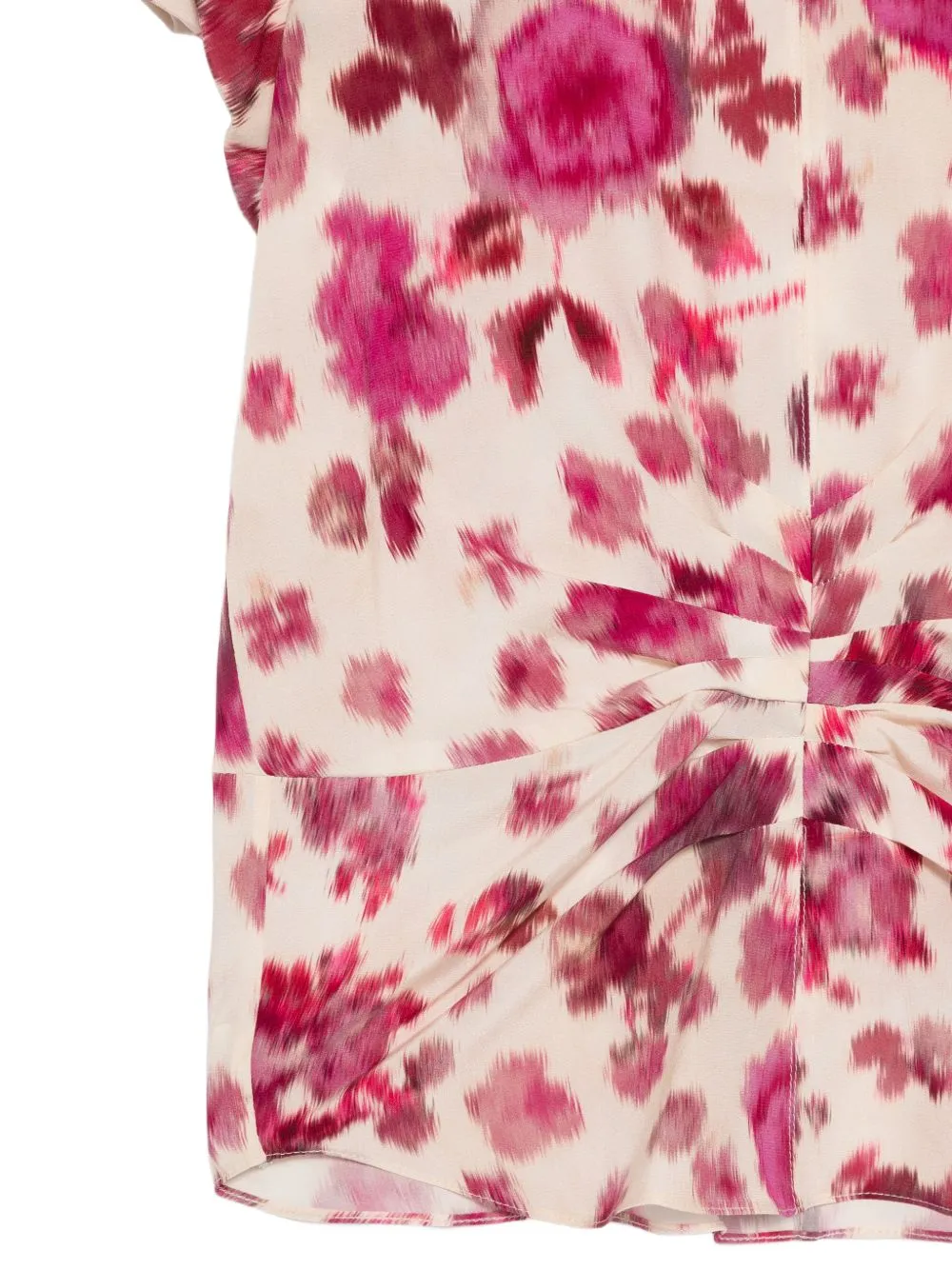 Tullya Printed Silk Top sold by Wanan Luxury product image thumbnail 3