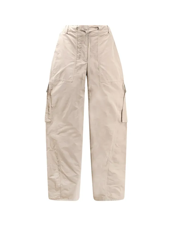 Silk Blend Cargo Trousers made by Alaia