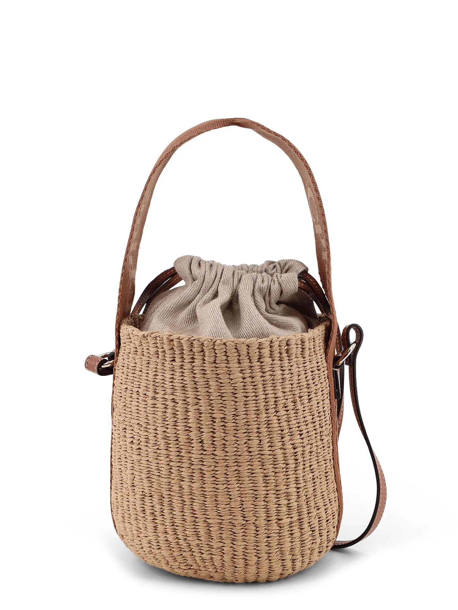 Woody Raffia Bucket Bag sold by Wanan Luxury product image thumbnail 2