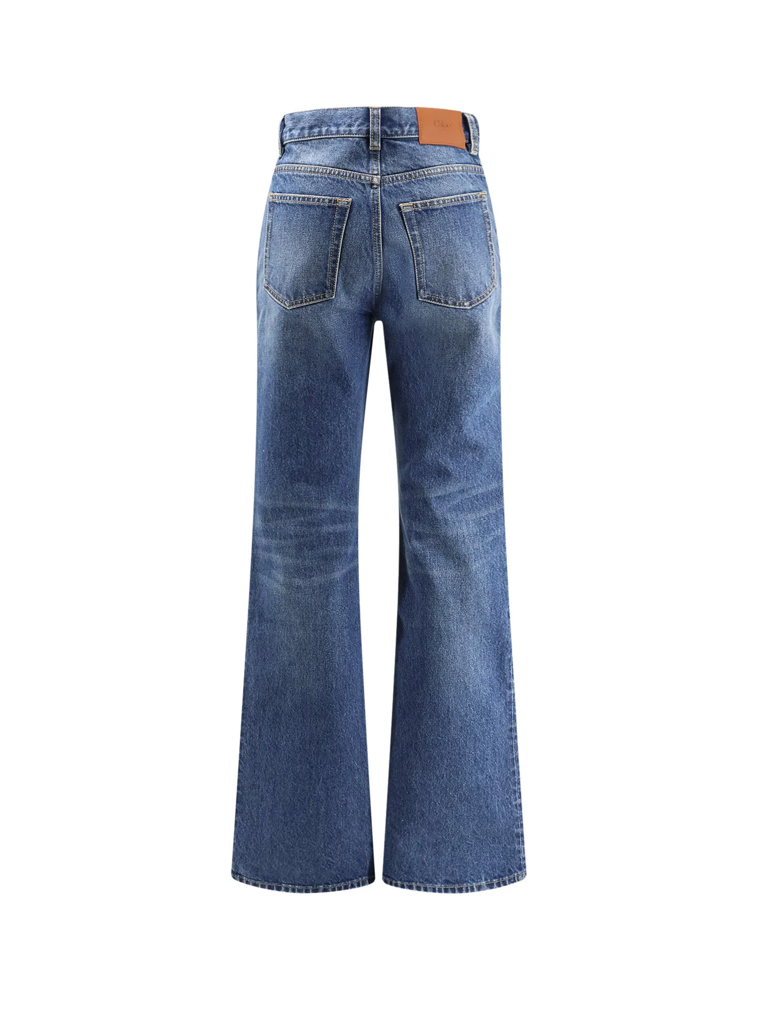 High Waist Biologic Cotton Jeans sold by Wanan Luxury product image thumbnail 2