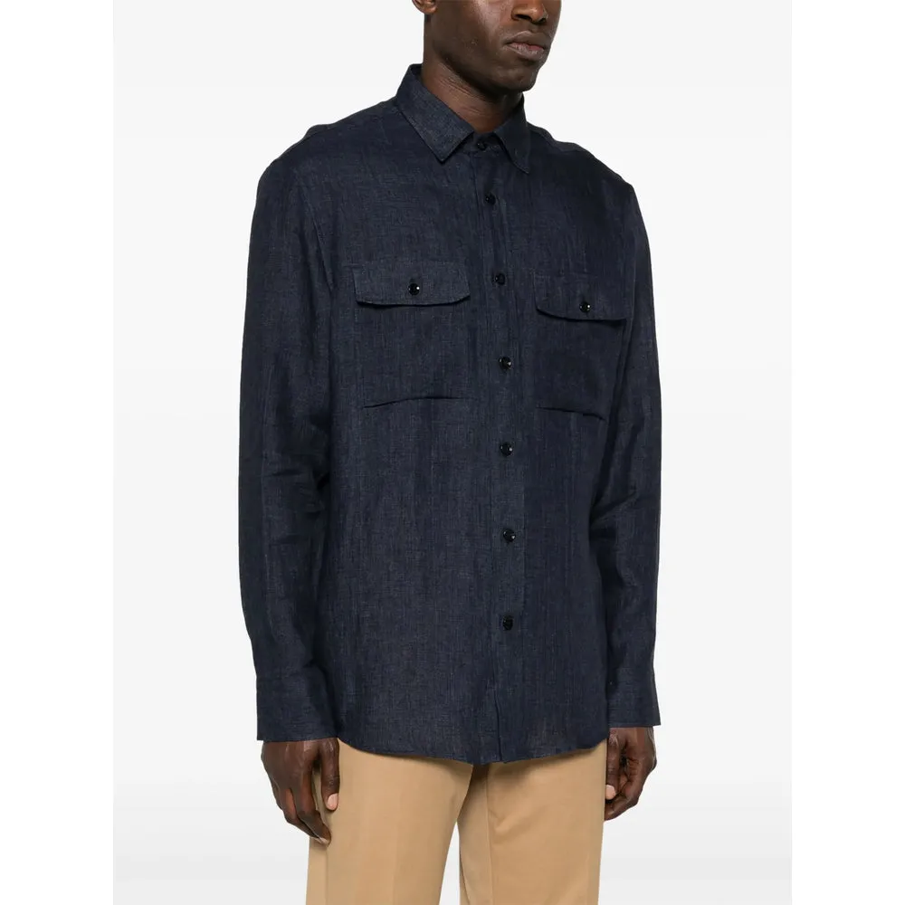 Shirts Blue sold by Wanan Luxury product image thumbnail 3