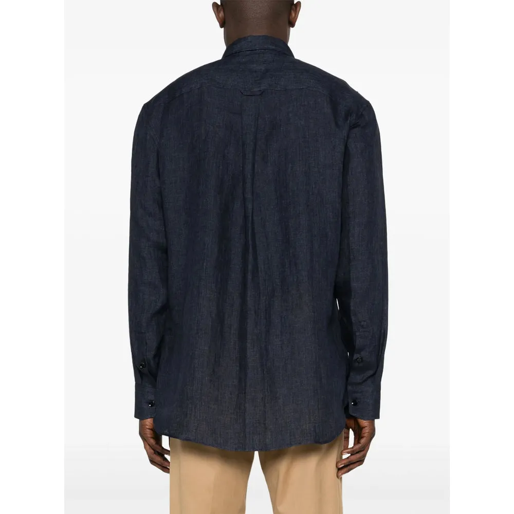 Shirts Blue sold by Wanan Luxury product image thumbnail 5