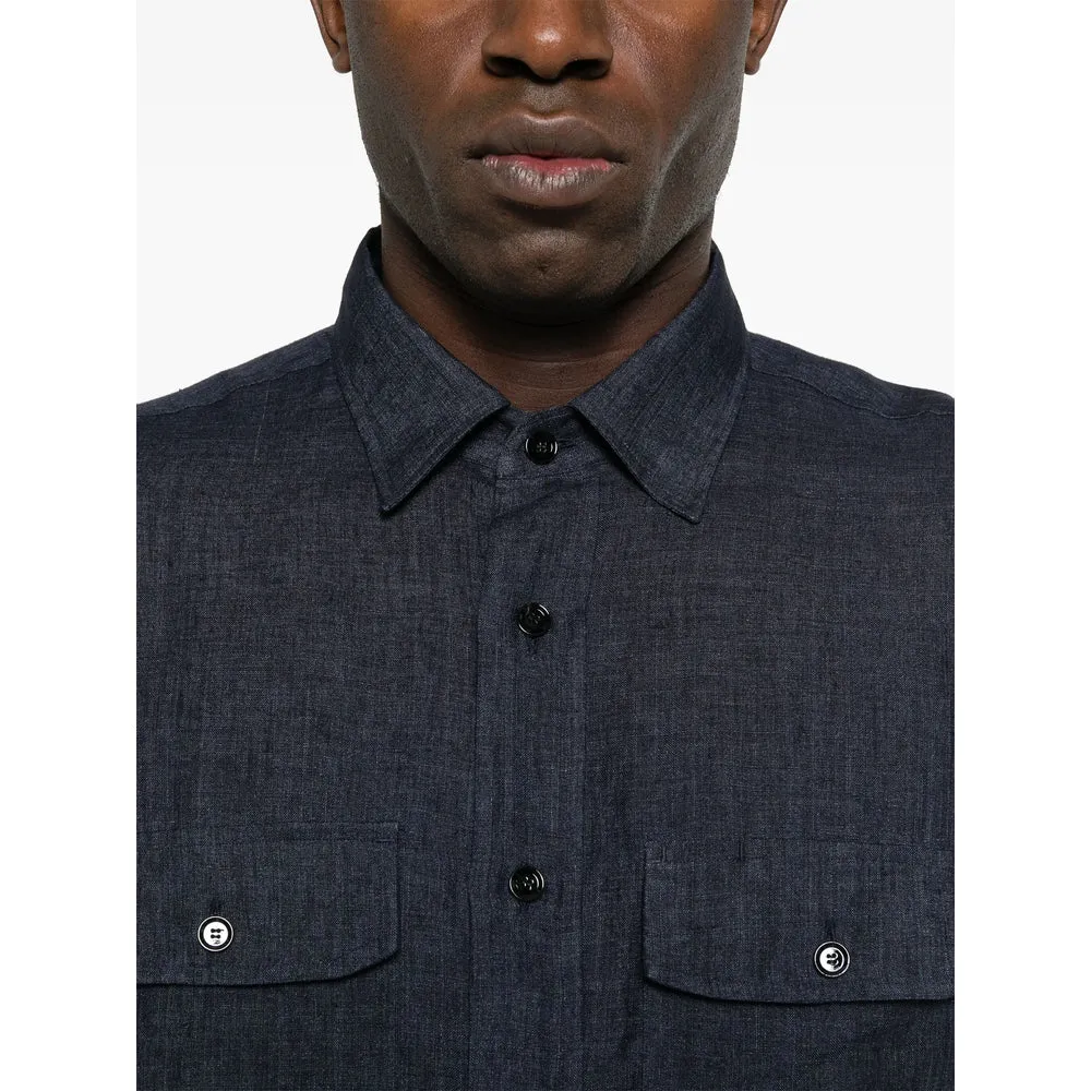Shirts Blue sold by Wanan Luxury product image thumbnail 2