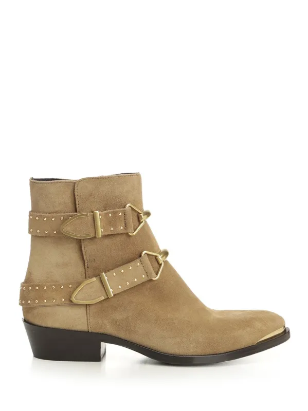 Zalya Boots Brown sold by Wanan Luxury