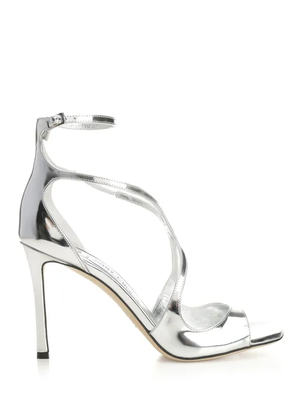 Azia 95 Sandals Silver sold by Wanan Luxury