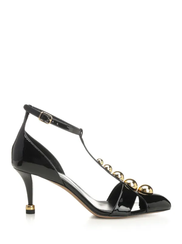 Cleia Heeled Sandal Sandals Black sold by Wanan Luxury