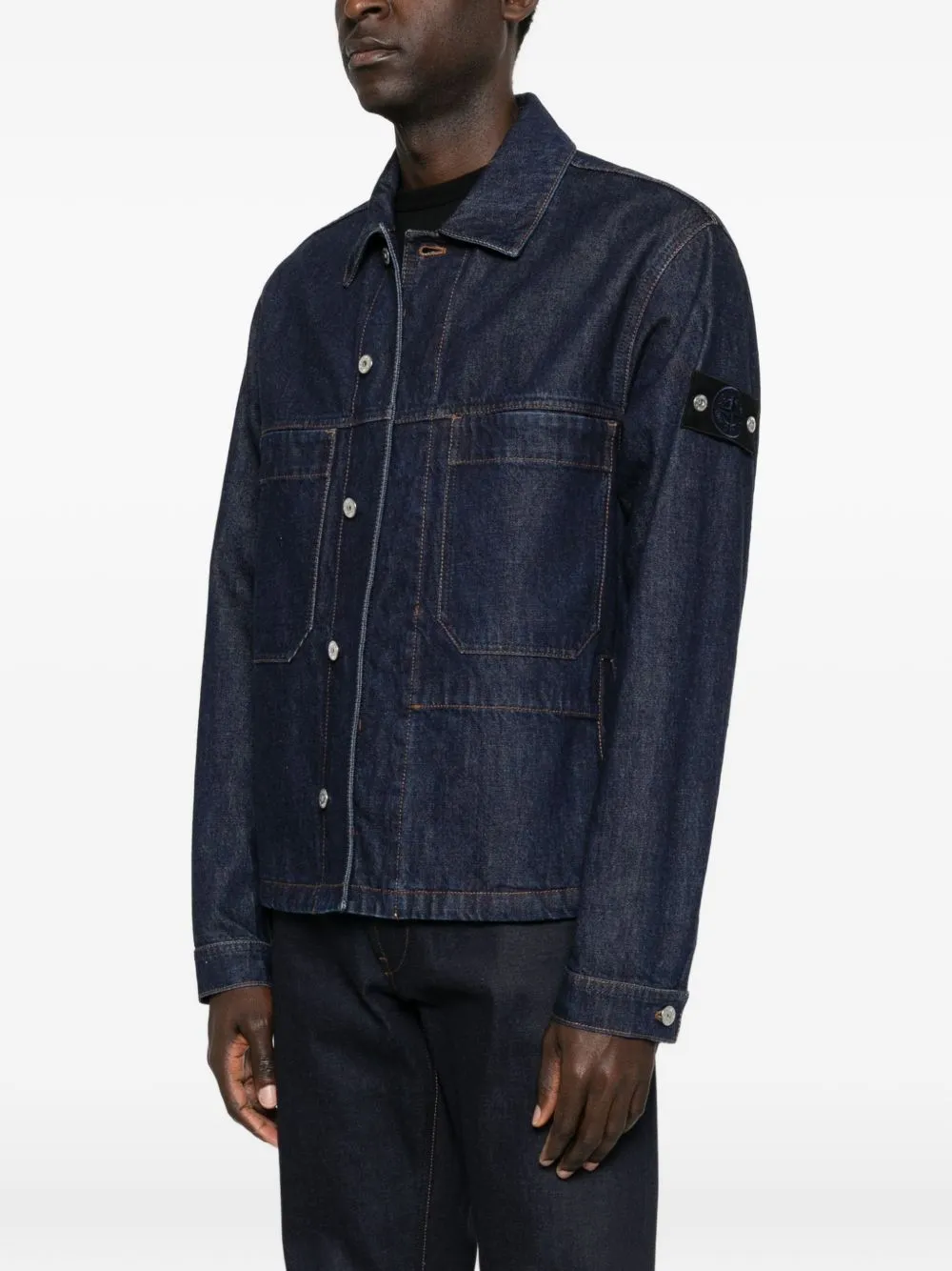 Denim Cotton Jacket sold by Wanan Luxury product image thumbnail 2