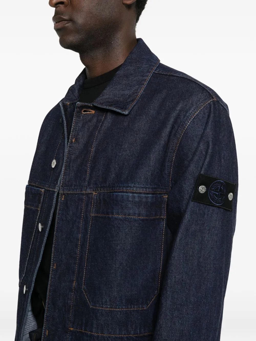 Denim Cotton Jacket sold by Wanan Luxury product image thumbnail 4