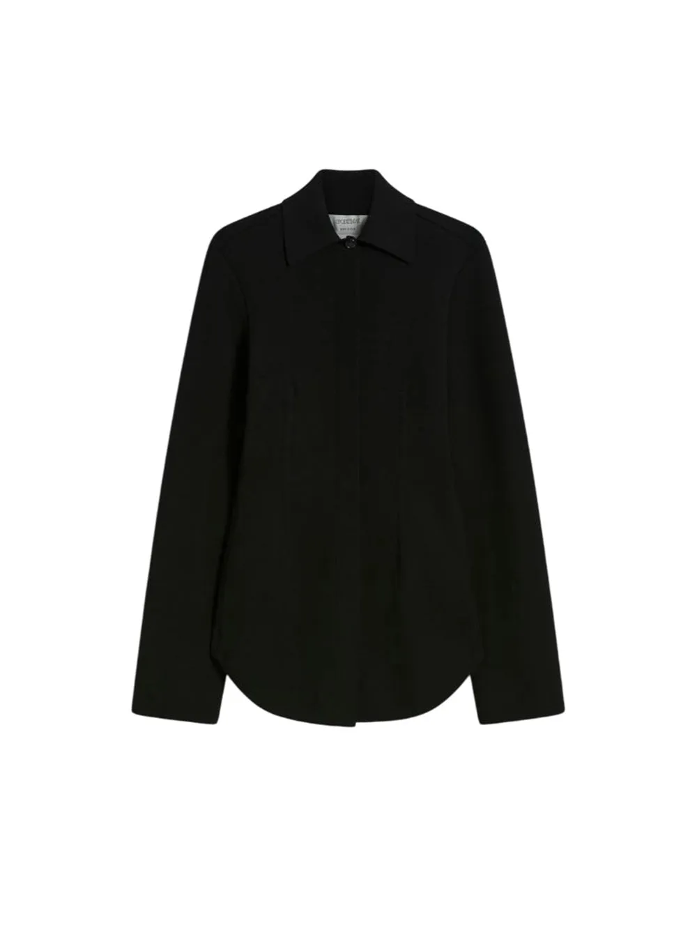 Viscose Knit Shirt - Runway - Black sold by Wanan Luxury