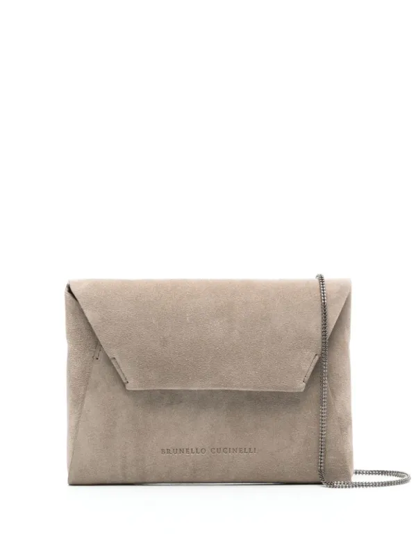 Suede Clutch sold by Wanan Luxury