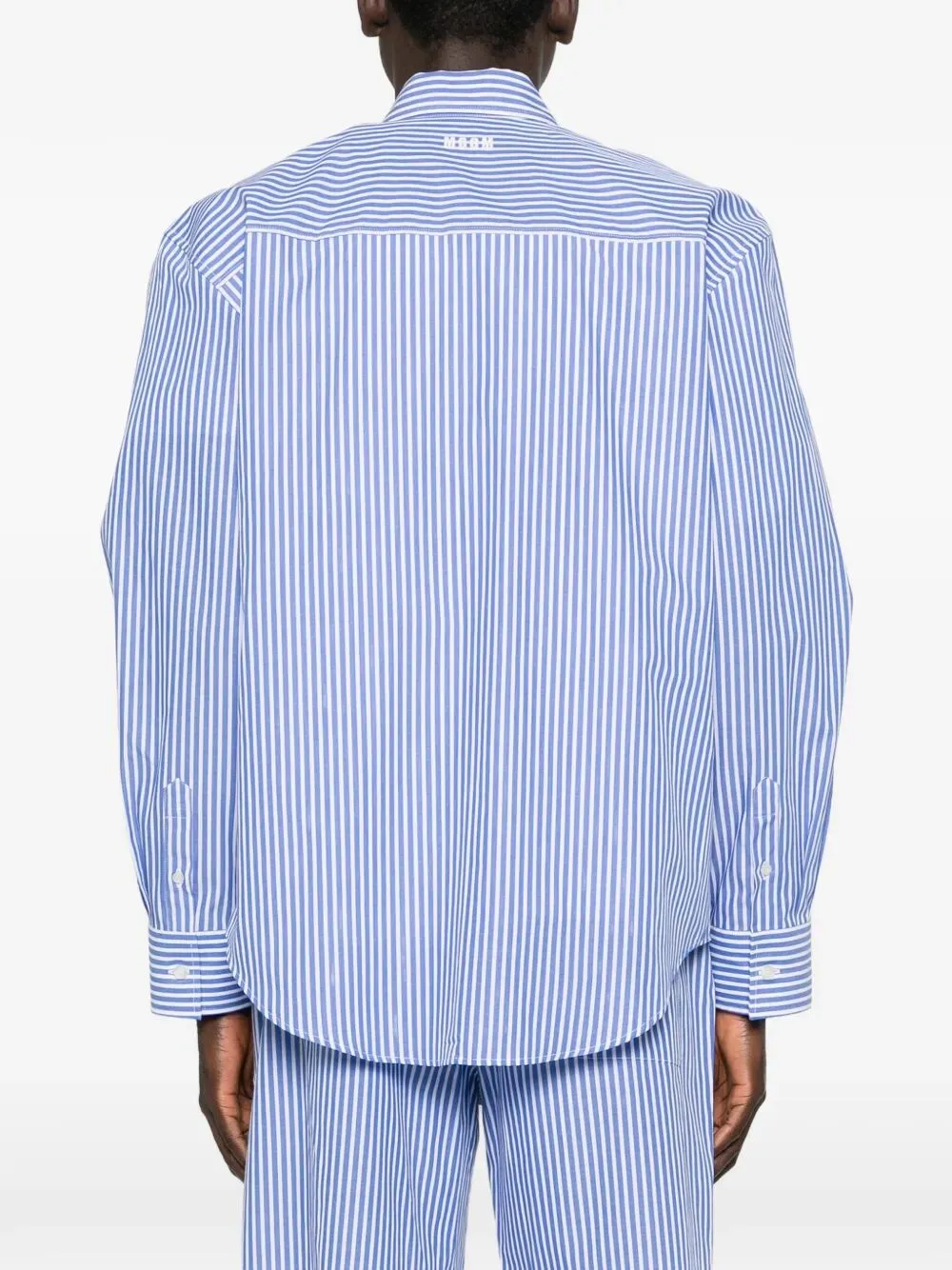 Striped Shirt With Embroidered Logo sold by Wanan Luxury product image thumbnail 3