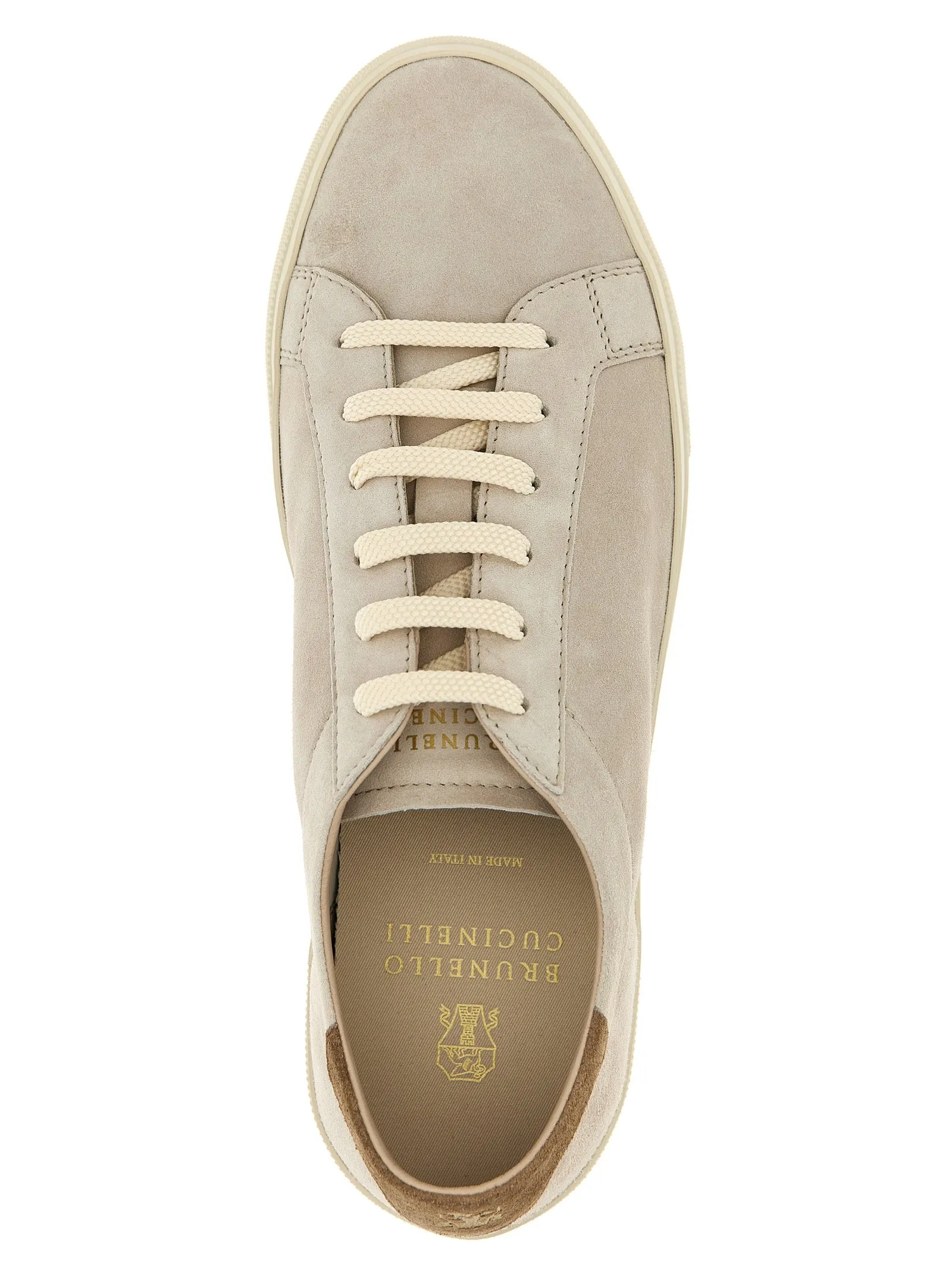 Suede Sneakers Beige sold by Wanan Luxury product image thumbnail 4