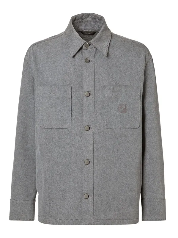 Go-To Faded Denim Jacket sold by Wanan Luxury