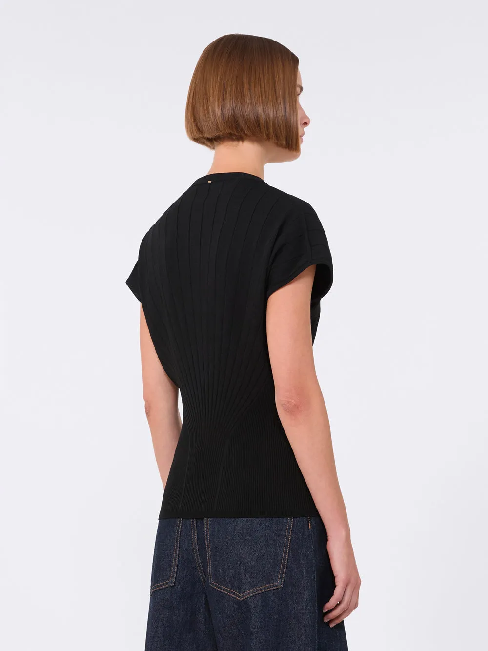 Ribbed Viscose Sweater sold by Wanan Luxury product image thumbnail 3