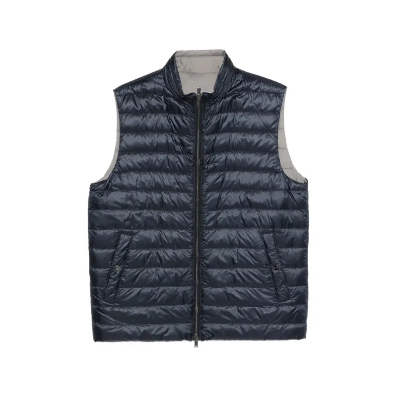 Outwear Waistcoats Blue, Gray sold by Wanan Luxury