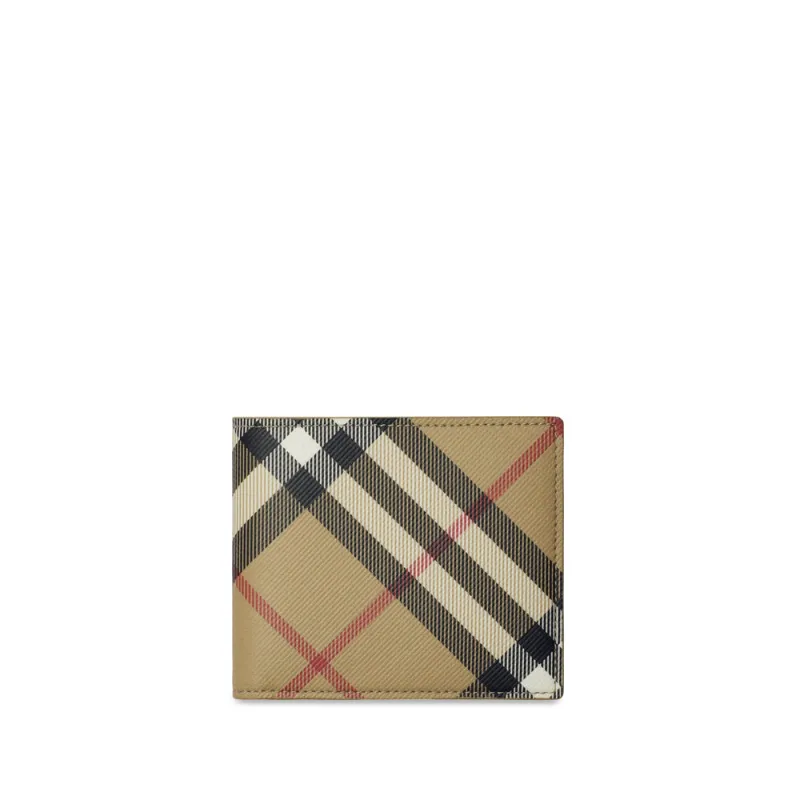 Wallets Neutral, Black made by Burberry