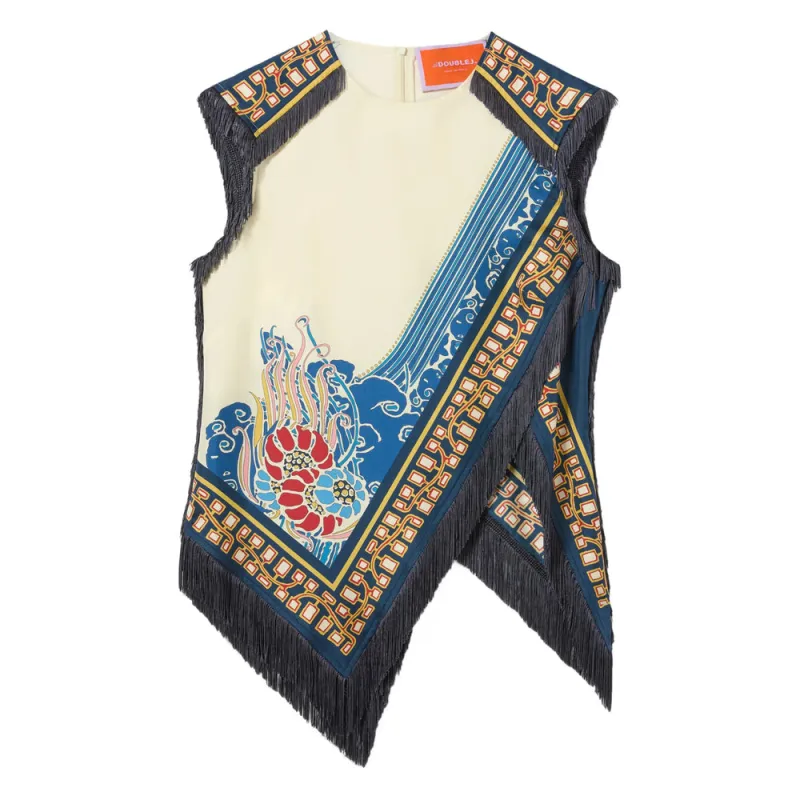 Tops Blue, Neutral sold by Wanan Luxury