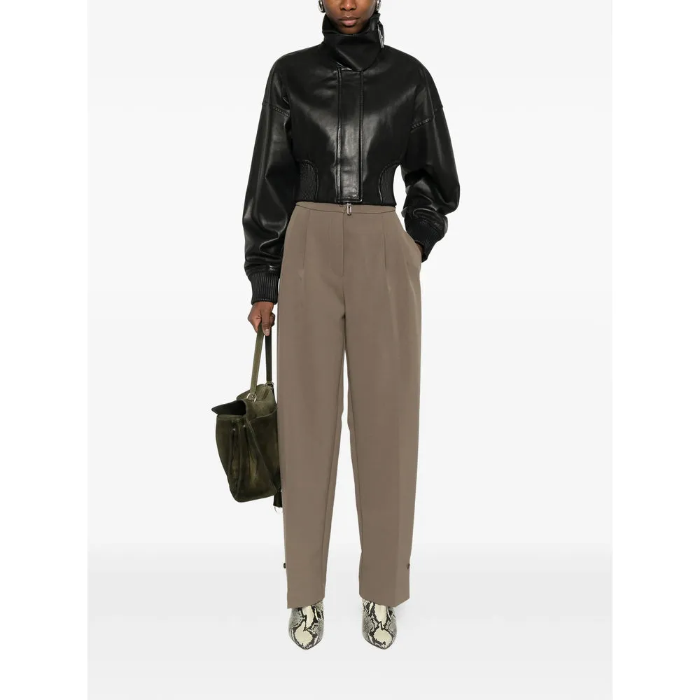 Leather Outerwears Black sold by Wanan Luxury product image thumbnail 5