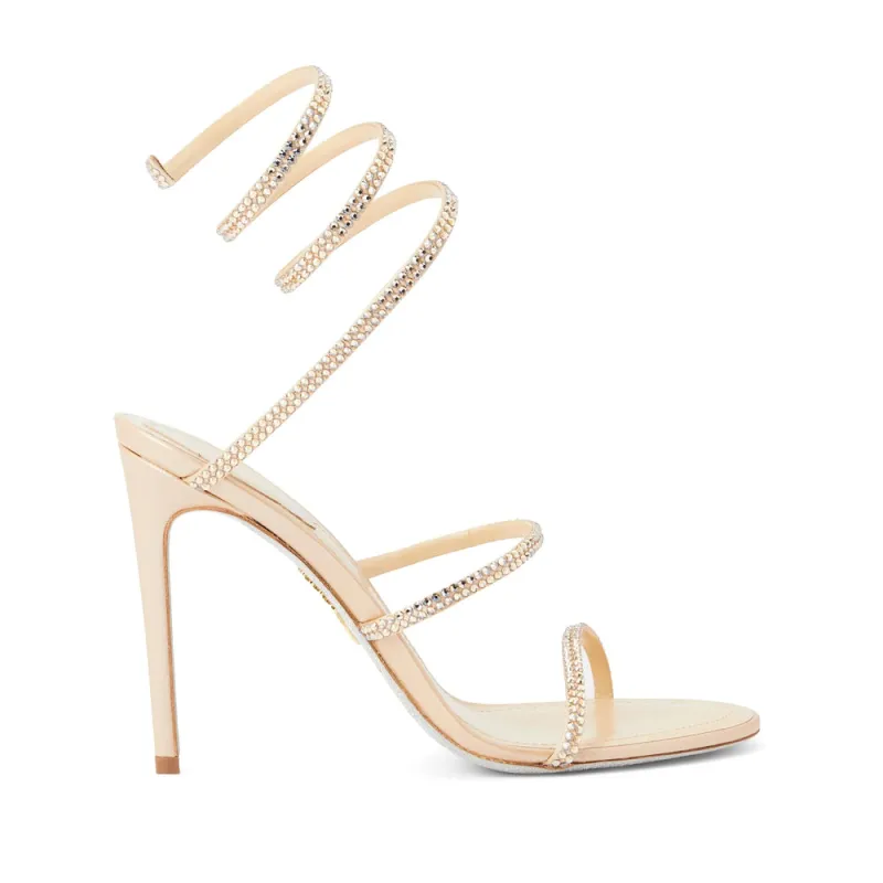 Shoes Pink, Gold made by Rene Caovilla