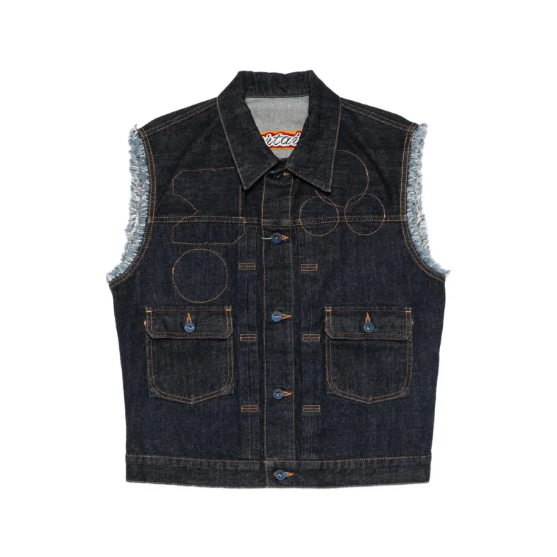 Outwear Waistcoats Blue sold by Wanan Luxury