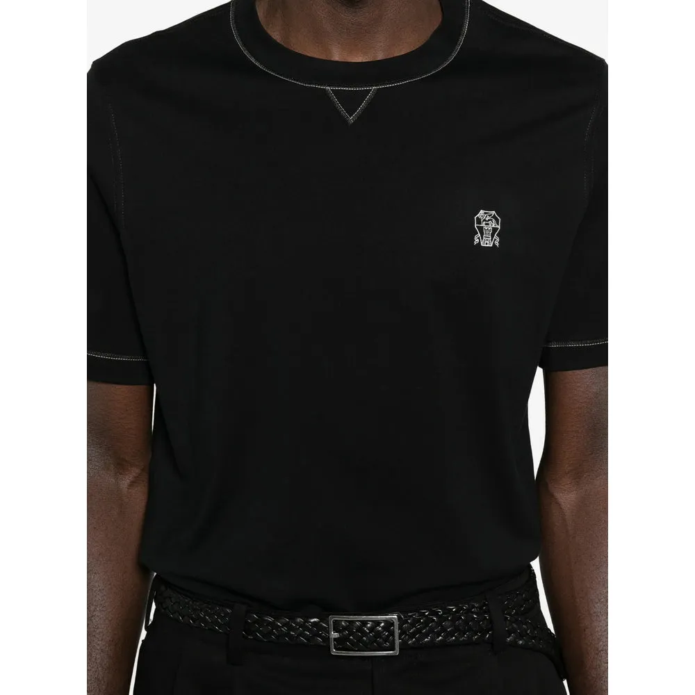 T Shirts Black sold by Wanan Luxury product image thumbnail 5