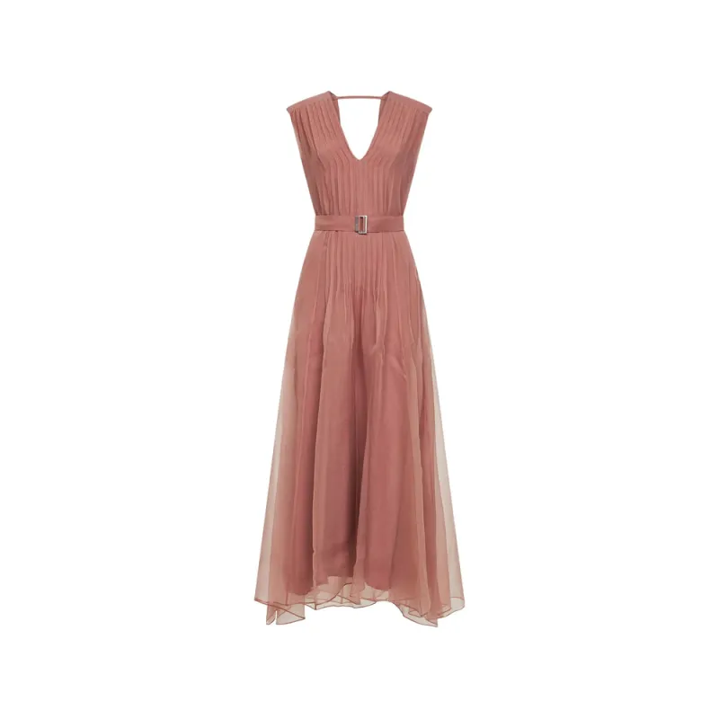 Dresses Pink made by Brunello Cucinelli