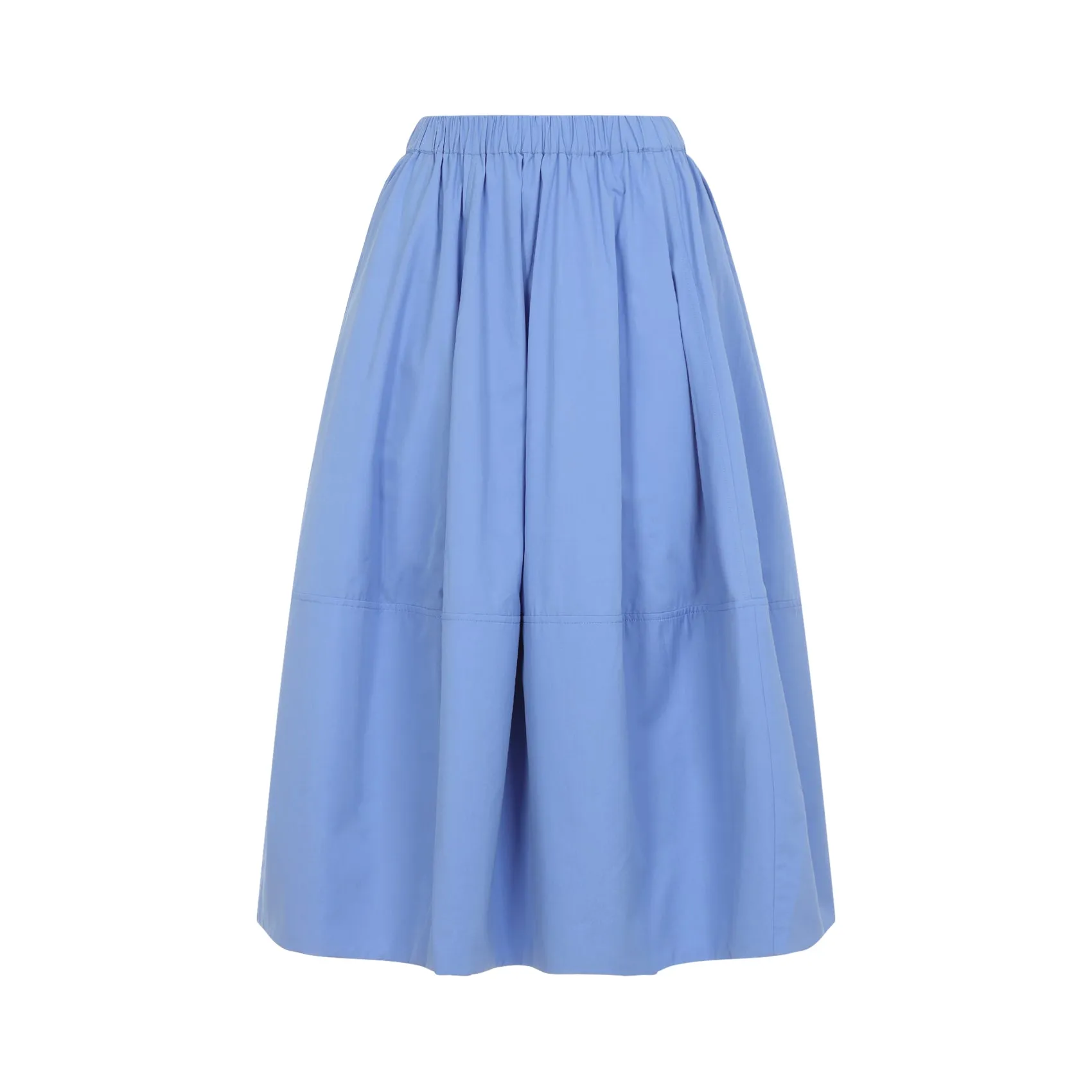 Midi Skirts Blue sold by Wanan Luxury
