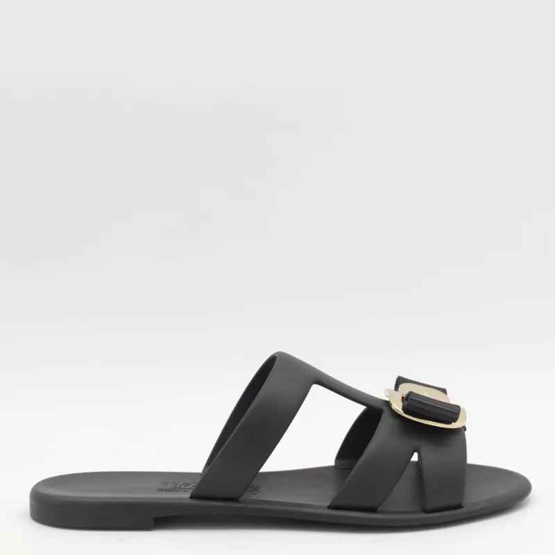 Flat Shoes Blacks And Greys sold by Wanan Luxury