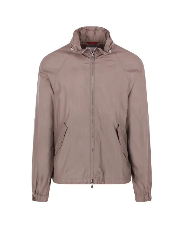 Silk Blend Jacket made by Wanan Luxury