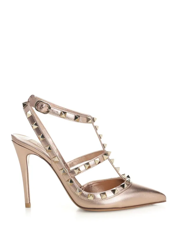 Rockstud Pumps Rose sold by Wanan Luxury