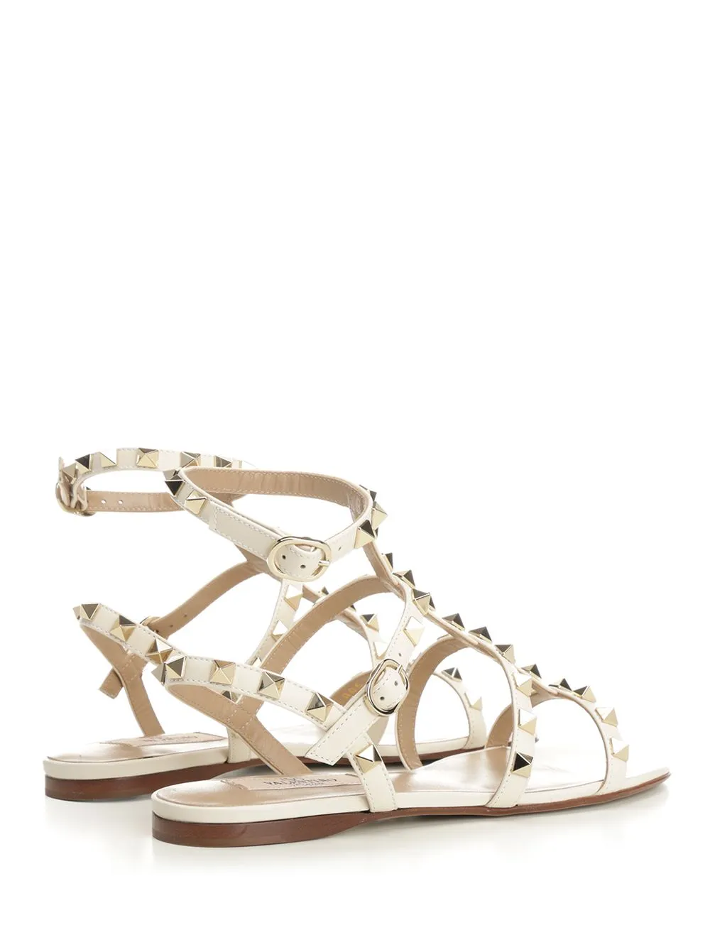 Rockstud Low Sandal Scarpe Basse White sold by Wanan Luxury product image thumbnail 3