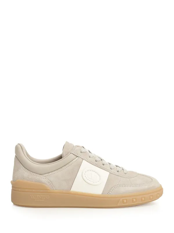 Upvillage Suede Sneakers Grey made by Valentino Garavani