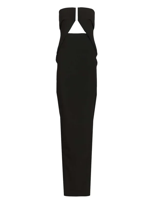 Prong Gown Dresses Black sold by Wanan Luxury