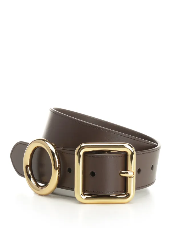 Regalo Belts Brown made by Jacquemus