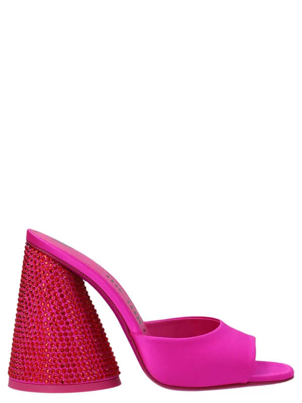 Luz Sandals Fuchsia made by The Attico