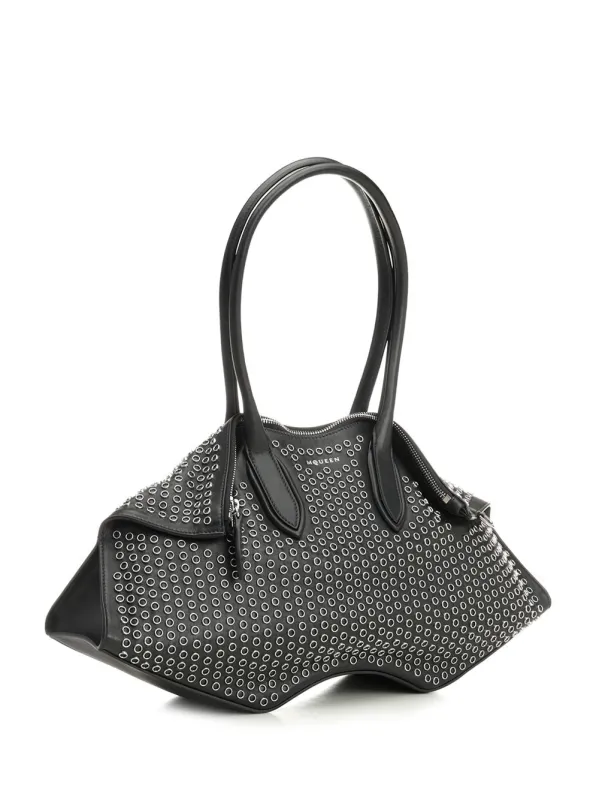 Manta Shoulder Bags Black made by Alexander McQueen