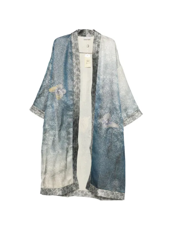 Printed Kimono Jacket made by Wanan Luxury
