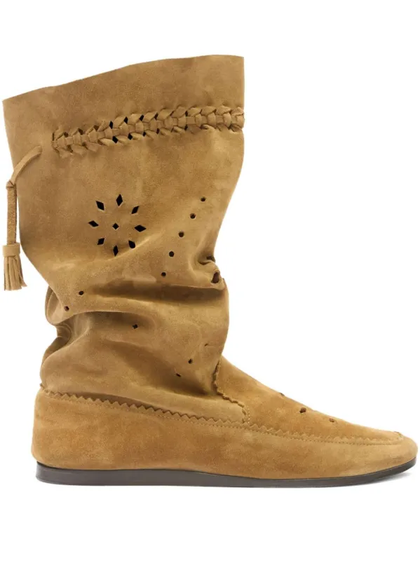 Welky Leather Boots made by Isabel Marant