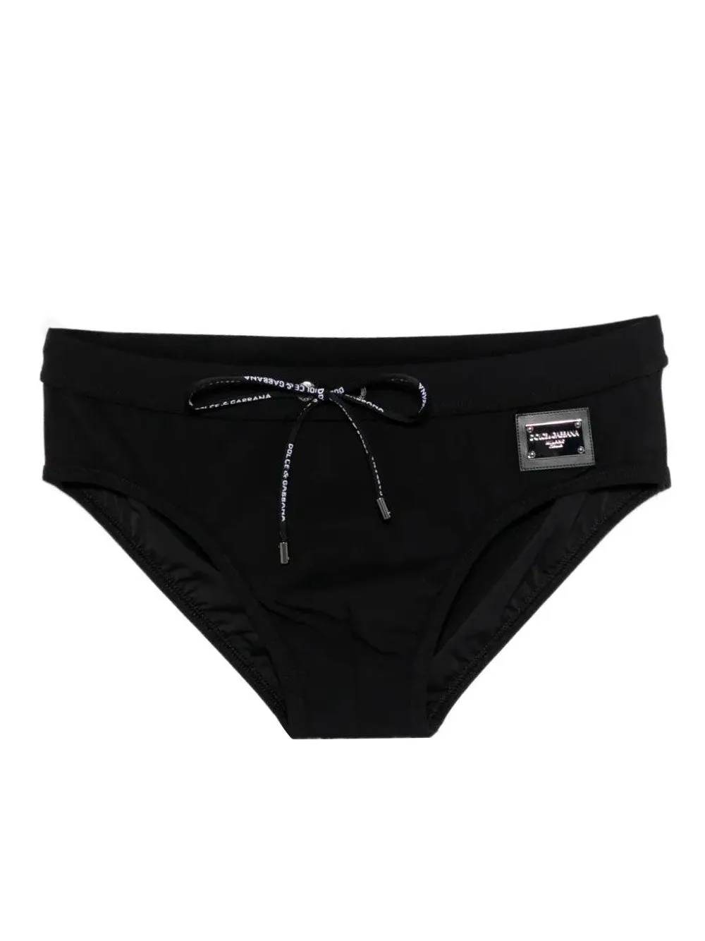 Swim Briefs With Logo Plaque sold by Wanan Luxury