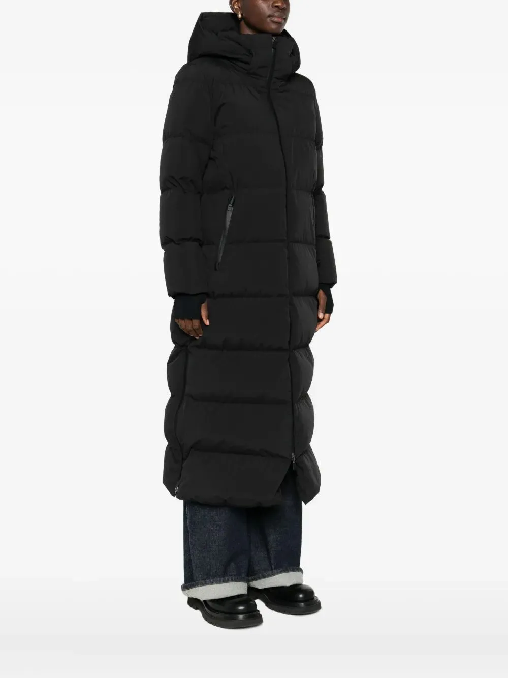 2layers Hooded Long Down Jacket sold by Wanan Luxury product image thumbnail 4